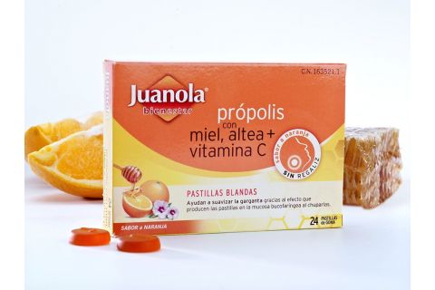 Juanola Propolis Altea Naranja 24 Pastillas