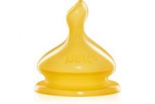 Nuk Tetina Ancha Latex T2 Leche (2 Unid)