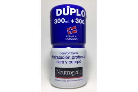 Neutrogena Confort Bálsamo Hidratación Profunda 300+300ml