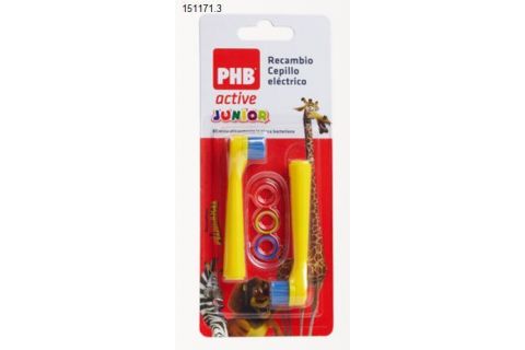 Phb Clinic Junior Recambio Cepillo Dental Eléctrico 2uds
