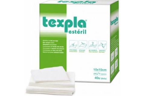 Texpla Apósito Estéril 10x10 Cm 8 Sobres de 5uds