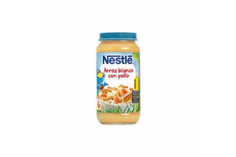Nestle Puré Arroz y Pollo 4udsx250gr