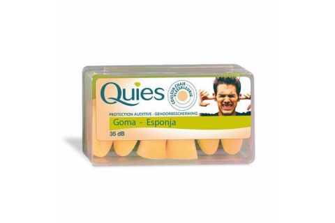 Tapones de Espuma Color Carne Quies 6 Uds