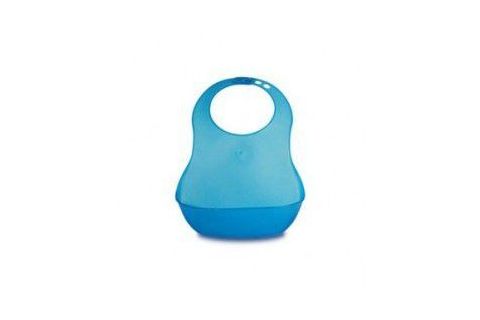 Babero de Plástico Flexible Azul Interapothek