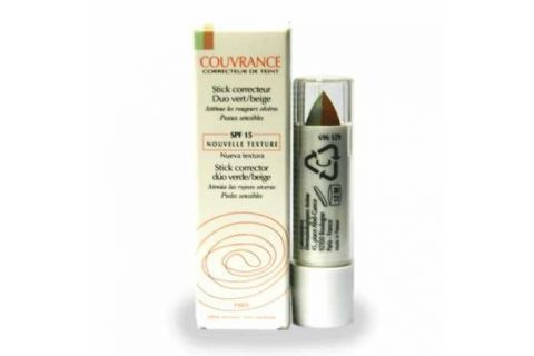 Avene Couvrance Stick Corrector Duo Verde y Beige
