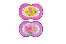 Mam Chupete Silicona Original + 6 M Pack Doble