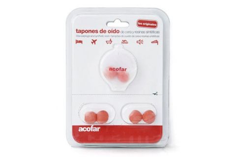 Acofar Tapones de Cera para El Oído 6 Uds