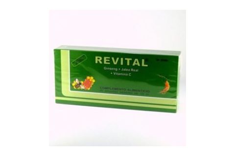 Revital Ginseng 20 Ampollas Bebibles