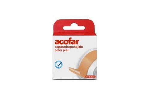 Acofar Esparadrapo Tejido Color Piel 5 X 2,5cm