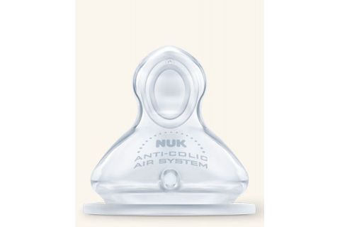 Nuk Tetina Silicona Anticólico T-1 2uds