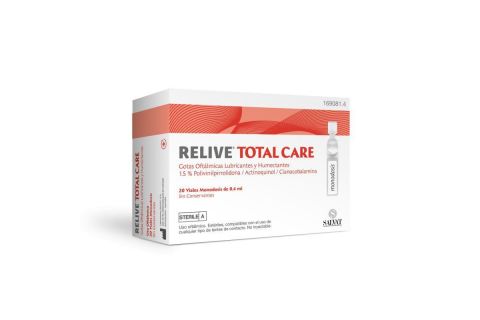 Relive Total Care Gotas Oft 0,4ml 20u