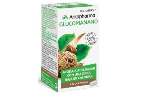 Arkopharma Glucomanano 50 Cápsulas