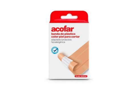 Acofar Apósito Adhesivo Piel 10x6cm 10uds