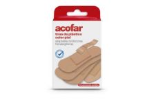 Acofar Tiras Plastico Color Piel 24