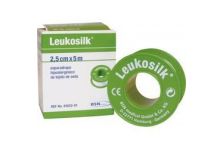 Leukosilk Esparadrapo Hipoalergénico 2,5cmx5m
