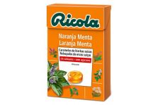 Ricola Caramelos Naranja Menta Sin Azúcar 50 gr