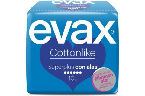 Compresas Evax Cottonlik Alas Sp 10