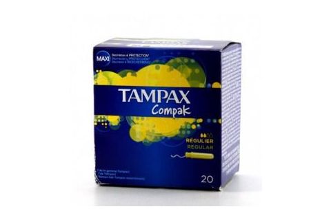 Tampax Compak Regular 22uds