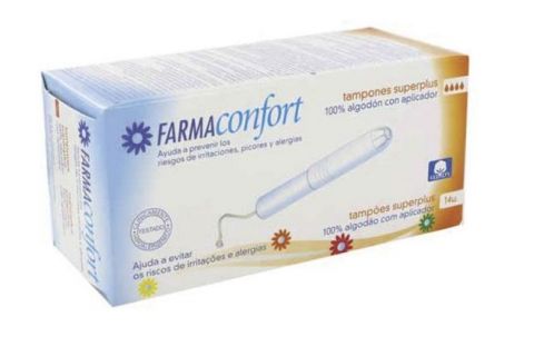 Farmaconfort Tampones 100% Algodón Súper Plus 14uds