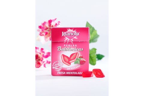 Juanola Perlas Balsámicas Fresa Mentolada 25gr