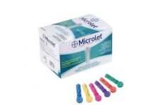Microlet Lancetas Colores 25 Uds