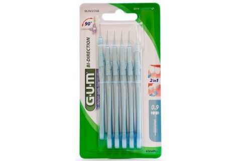 Gum Proxabrush Cepillo Interdental Bidireccional Microfino 6 Uds