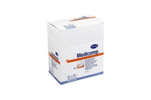 Hartmann Medicomp Compresas Non Woven 10x10cm 25 Sobres