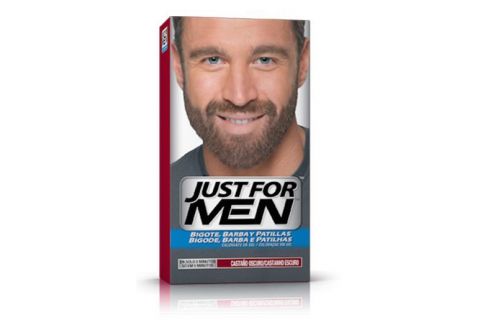 Just For Men Bigote y Barba Castaño Oscuro