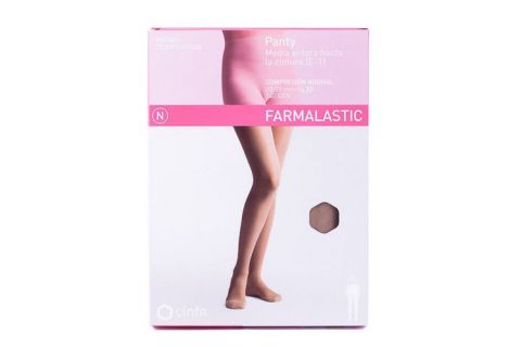 Panty Comp Normal 140 Den Farmalastic Camel T- P