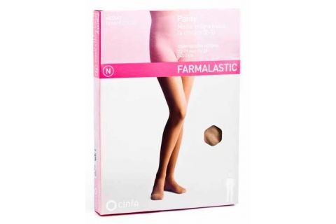 Panty Comp Normal 140 Den Farmalastic Beige T- M