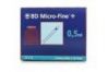 Jeringa de Insulina Bd Microfine+ Escala 1 en 1 0,5ml 10uds