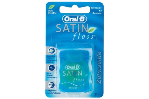 Oral-b Satin Floss Seda Dental con Cera 25m