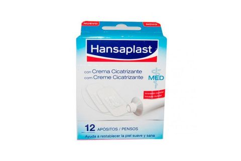 Hansaplast Aposito con Crema Cicatrizante 12 U.