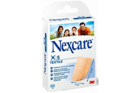 Nexcare Textile Strips Tiras Adhesivas 10x6cm 5uds