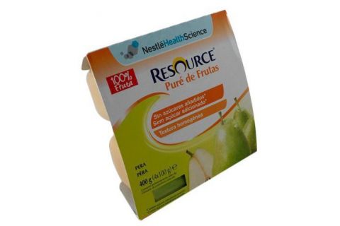 Resource Puré Frutas Sabor Pera 4uds