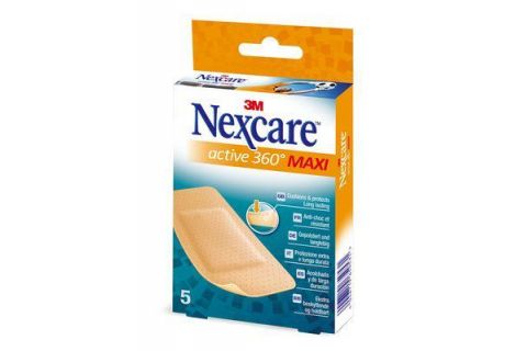 Nexcare Active 360 Maxi Tiras Adhesivas 5uds
