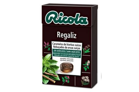 Ricola Caramelos Regaliz Sin Azúcar 50 gr