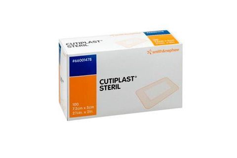 Cutiplast Apósito Estéril 7,2x5cm 5uds