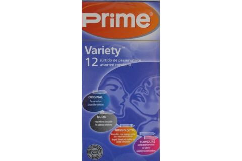 Prime Variety Preservativos 12uds Surtido