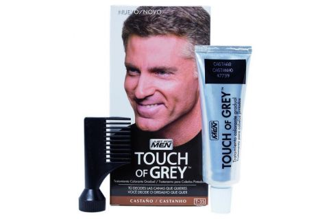 Justformen Touch Of Grey Castaño Claro Medio 40g