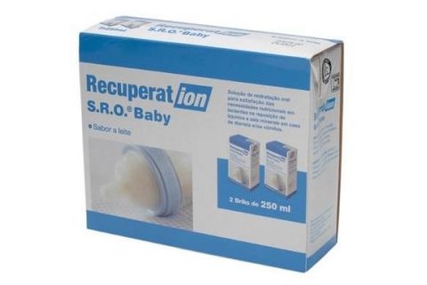 Recuperat-ion S.r.o. Baby Suero Oral en Leche 2x250ml