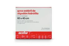 Gasa Acof Est 60/40 Cm 6 U