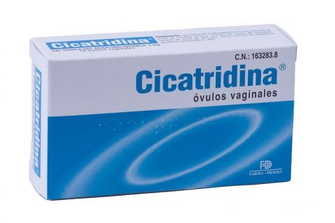 Cicatridina Óvulos Vaginales 10uds