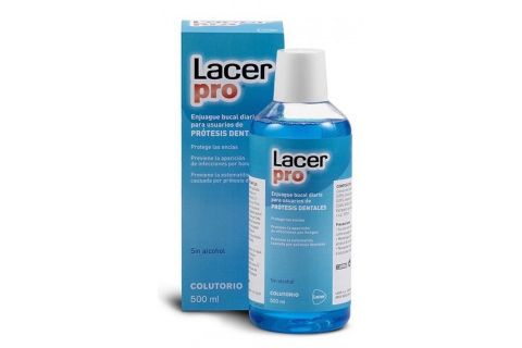 Lacer Pro Colutorio Prótesis Dental 500ml