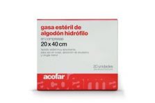 Gasa Acofar Esteril 20/40 Cm 20 U
