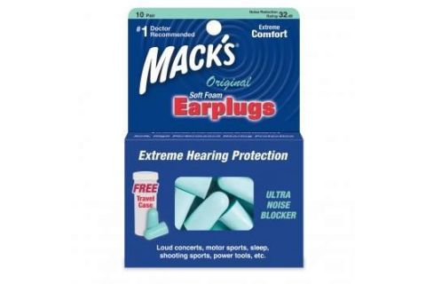 Macks Tapones Oído Espuma Ruido 10uds