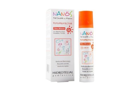 Hidrotelial Nanos Fotoprotector Mineral Spf50+ 100ml
