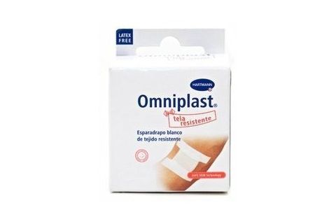 Omniplast Esparadrapo Blanco 5x1,25cm