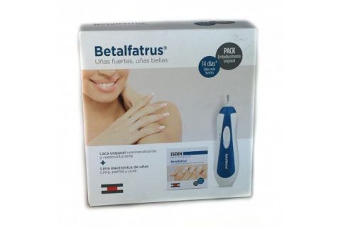 Isdin Betalfatrus Pack Laca Ungueal + Lima Uñas Eléctrica