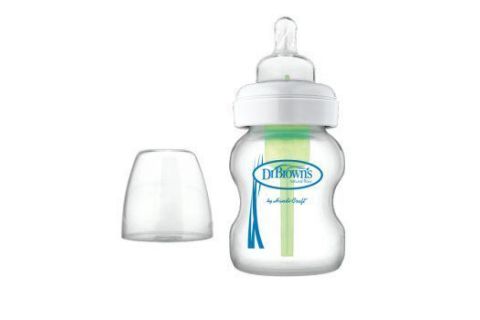 Dr. Brown's Biberón Boca Ancha Crtistal Options PP 150 ml